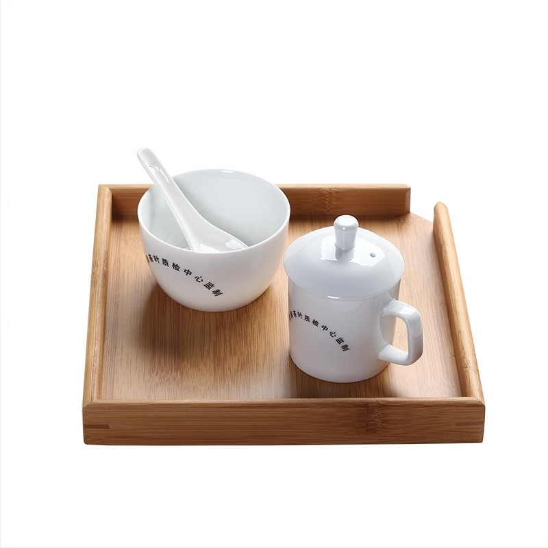 Porcelán tea szenzoros értékelő készlet, Liangting márka, Dehua megye eredetű, 1 személyre, egyszerű stílus