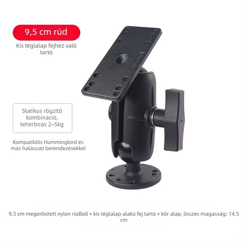 Hajón használható rögzítő tartó horgászati felszereléshez, kompatibilis Hummingbird, Lawrence és Garmin fish finder/plotter