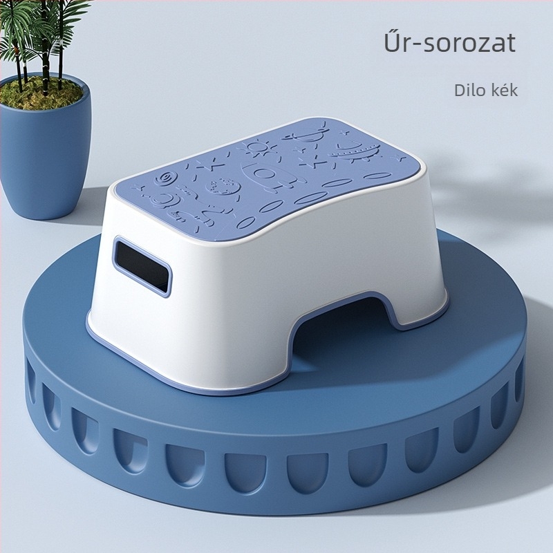 ALCOCO gyerekeknek készült műanyag fürdőszobai szék, nem összecsukható, licencelhető magáncímkével