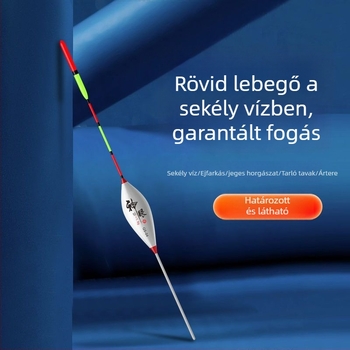 Jégkori horgászúszó - ultra rövid nano dizájn, sekély víz, nagy érzékenység (Márka: Fish Boy; Anyag: Kompozit)