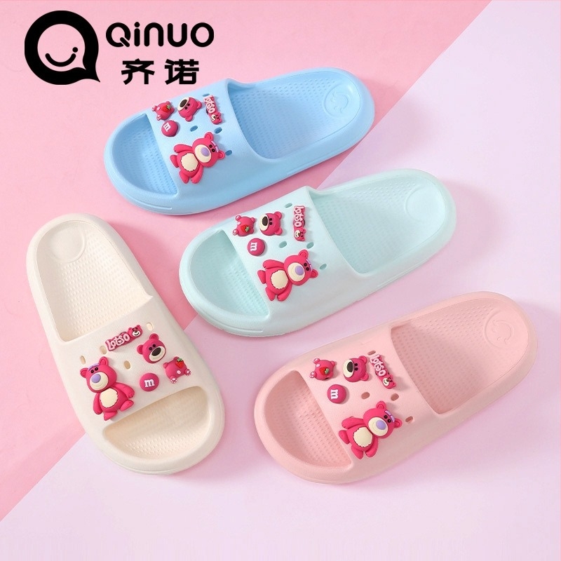 Zino cipőmedálok Strawberry Bear motívummal, 3D virág, DIY dekorációk nők cipőire, minden évszakban használatra