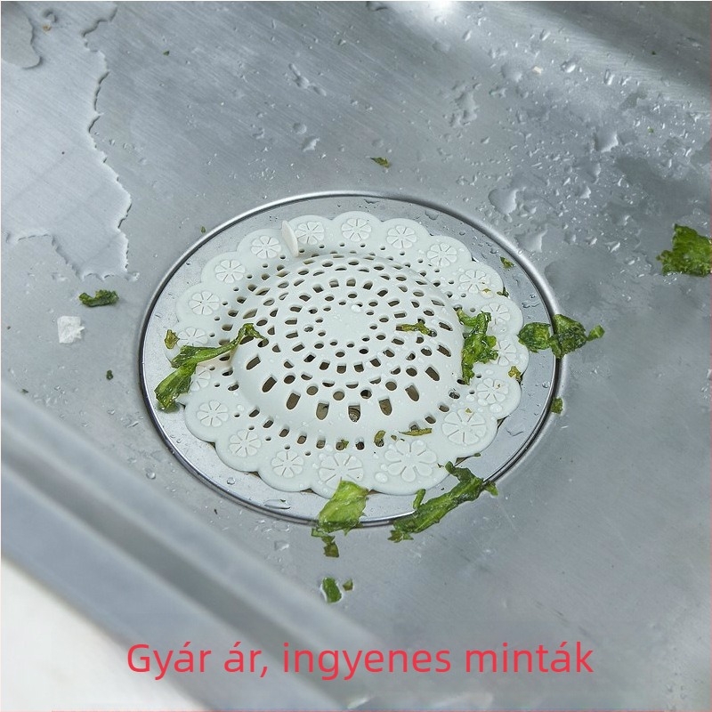 Szilikon konyhai mosogatószűrő háló – Safebet, megelőzi a lefolyó elzáródását