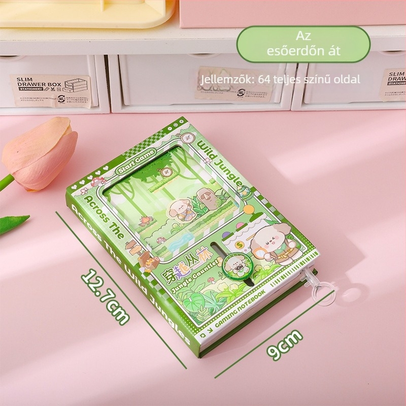 Notebook SENMU — Borító: Papír, Kötés: vezeték nélküli kötés, Papír 100 g/m², 100–200 oldal, Kreatív trendek