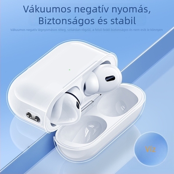 TPU átlátszó puha védőtok AirPods Pro 2, Pro 3 és AirPods 4 (ötödik generáció)