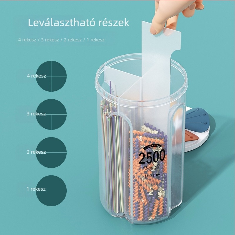 Műanyag zárt gabonatároló – rendhagyó forma, testreszabható (Anyag: Műanyag; Forma: Rendhagyó; Testreszabható: Igen)