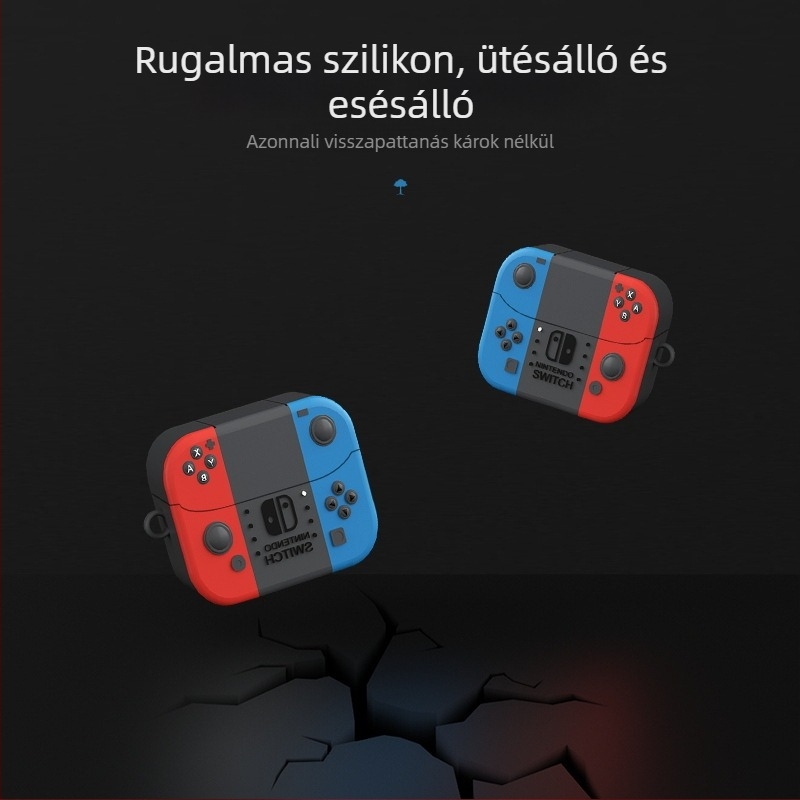 Samsung Galaxy Buds3 Pro védőtok – szilikon, rajzfilm stílus, injekciós öntéses gyártás, testreszabás támogatott