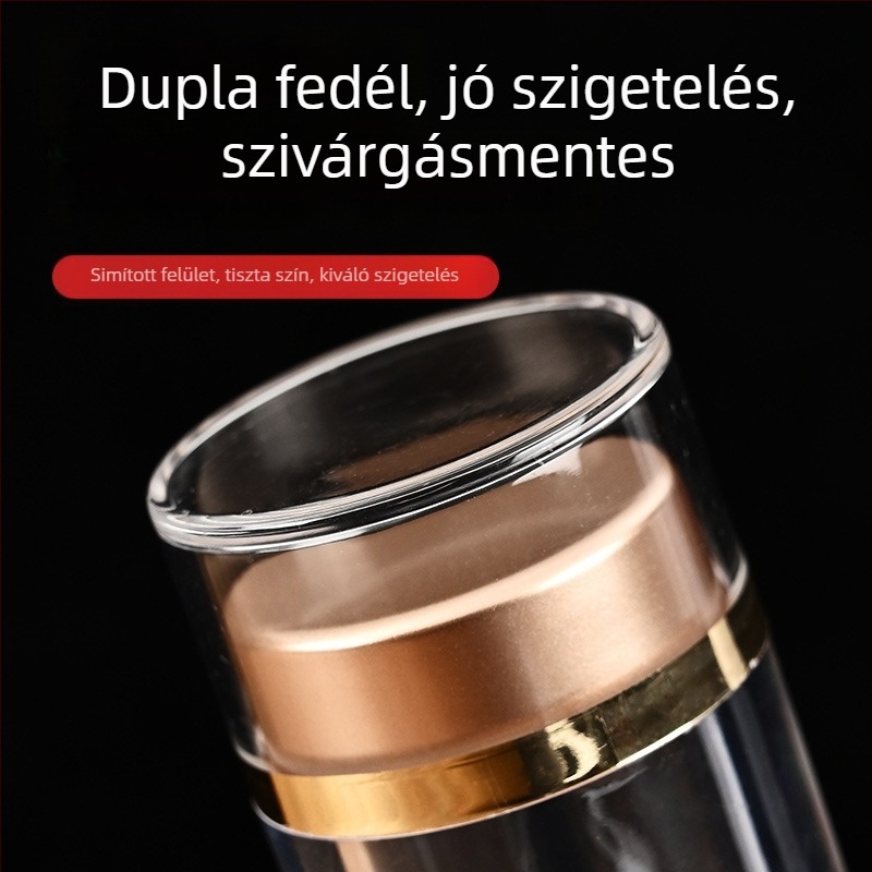 Áttetsző akril tartály kapszulákhoz, élelmiszer-minőségű műanyag, Cordyceps kapszulákhoz, kapacitás 3ml/6ml/13ml/30ml, testreszabható logó