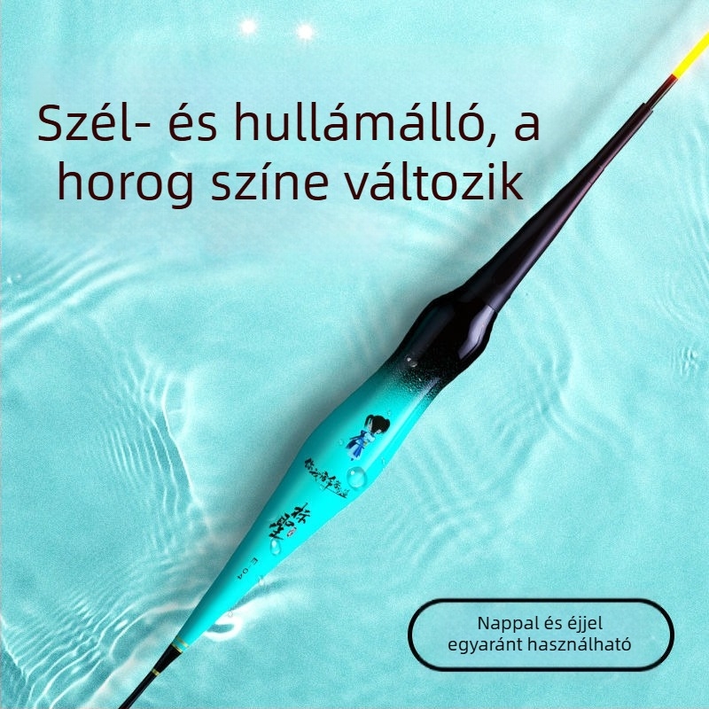 Vertical drift horgászúszó – Biao sheng, kompozit anyag, világító, színváltó és gravitációs indukcióval
