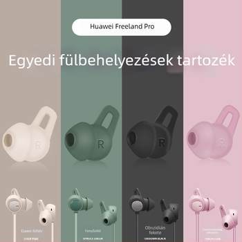 Freelace Pro szilikon fülkapcsok – univerzális illeszkedés, domborított kivitel, kompatibil Huawei Freelace Pro fejhallgatókkal