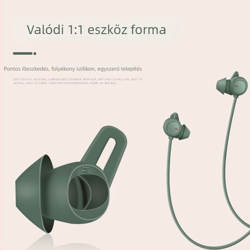 Freelace Pro szilikon fülkapcsok – univerzális illeszkedés, domborított kivitel, kompatibil Huawei Freelace Pro fejhallgatókkal