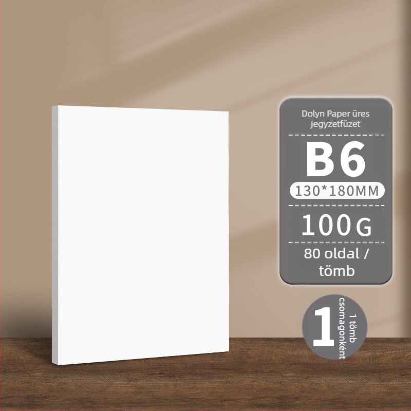 Shangli jegyzetfüzet Dowling paperiga, 100 g, drót nélküli kötés, 80 oldal, nosztalgikus és retró stílus