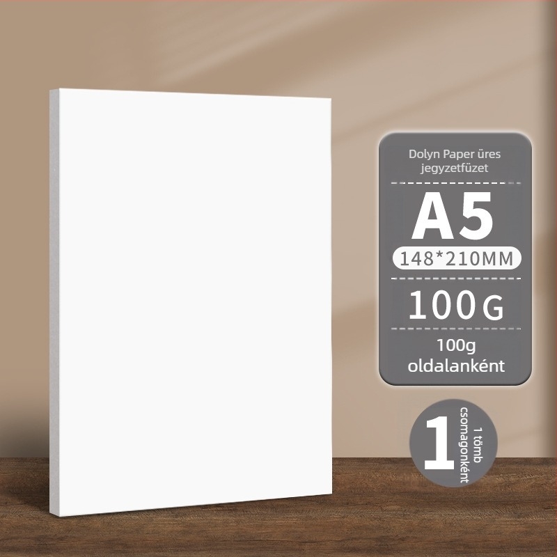 Shangli jegyzetfüzet Dowling paperiga, 100 g, drót nélküli kötés, 80 oldal, nosztalgikus és retró stílus