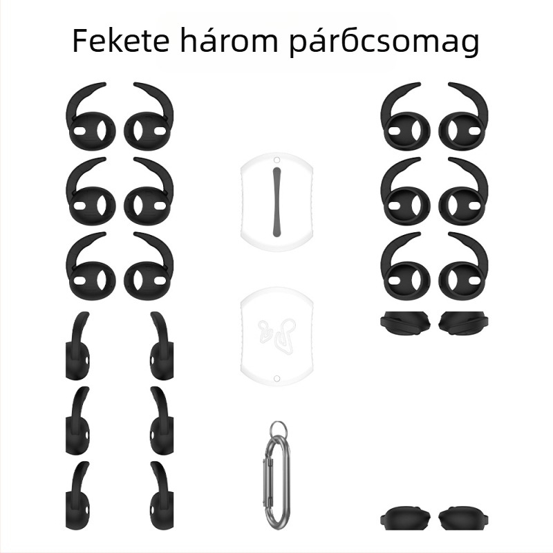 AirPods Pro3 (2025) szilikon puha héj tok, Yichengtong, injekciós öntés, Kompatibilis az Apple AirPods Pro3-mal