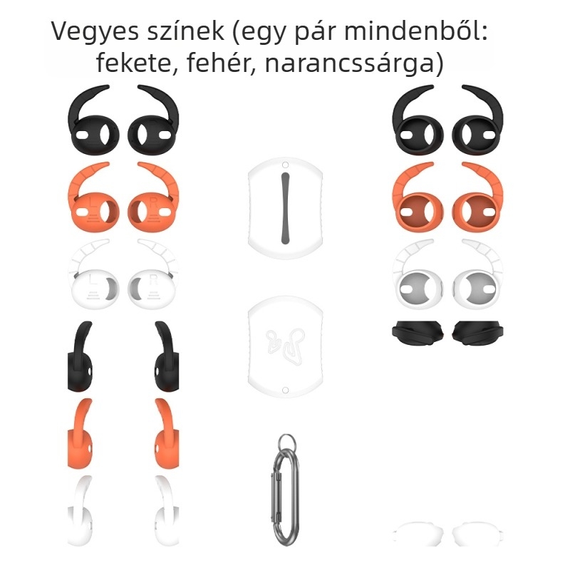 AirPods Pro3 (2025) szilikon puha héj tok, Yichengtong, injekciós öntés, Kompatibilis az Apple AirPods Pro3-mal