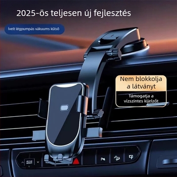 Autótelefon-tartó szívófejjel a légkivezetéshez – ABS, Modell 001, Kód A-t5