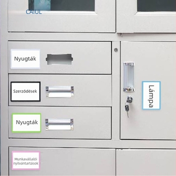 CAIUL mágneses fényképkeret a hűtőre, személyre szabható fényképekkel