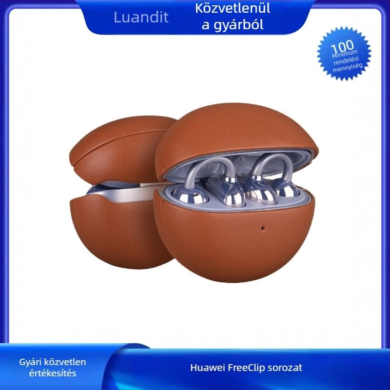 Huawei Ear Clip FreeClip Bőrtok Vezeték nélküli Bluetooth Headsethez, Teljes Lefedés, Ütésálló