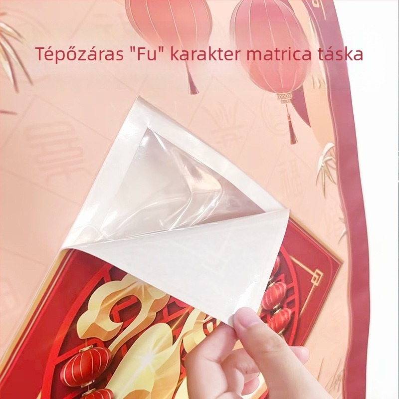 Háromoldalú zártas tasak kraft papírból snack csomagoláshoz – általános élelmiszer csomagolás, márka Jinhang, napi termelés 100000