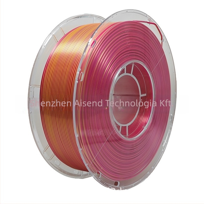 3D nyomtató filament PLA selyem felülettel, kör keresztmetszet, 330 m hossz, sűrűség 1,25 g/cm³