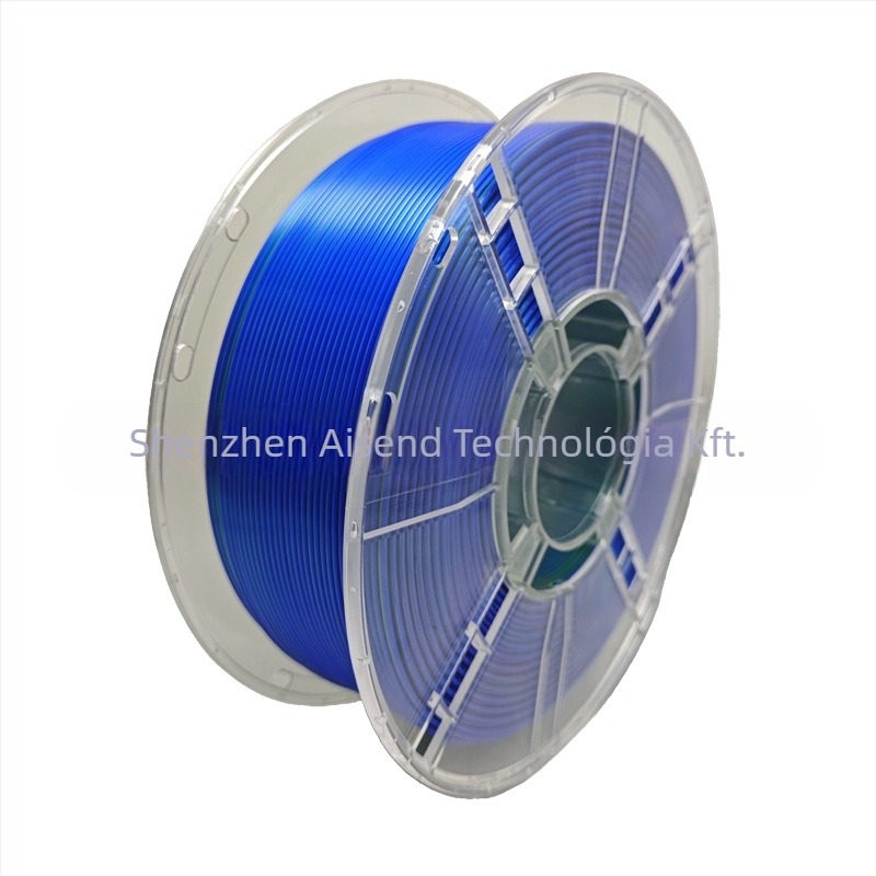 3D nyomtató filament PLA selyem felülettel, kör keresztmetszet, 330 m hossz, sűrűség 1,25 g/cm³