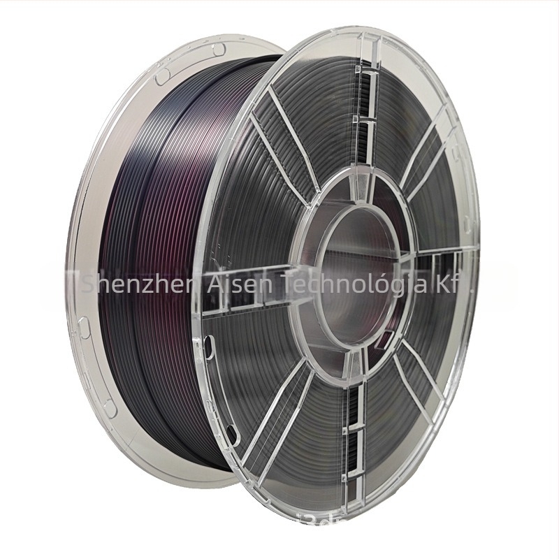3D nyomtató filament PLA selyem felülettel, kör keresztmetszet, 330 m hossz, sűrűség 1,25 g/cm³