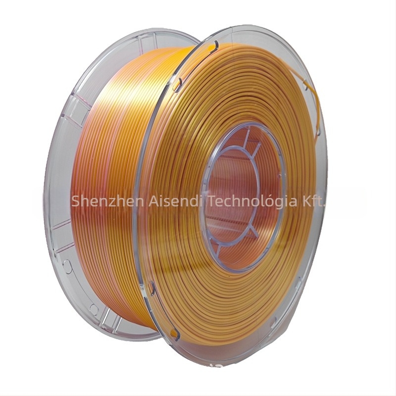 3D nyomtató filament PLA selyem felülettel, kör keresztmetszet, 330 m hossz, sűrűség 1,25 g/cm³