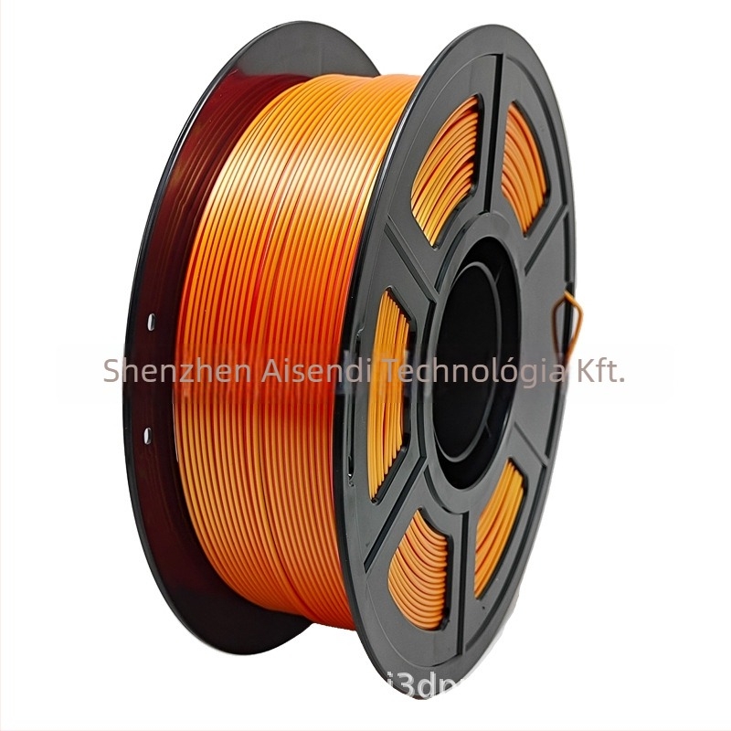 3D nyomtató filament PLA selyem felülettel, kör keresztmetszet, 330 m hossz, sűrűség 1,25 g/cm³