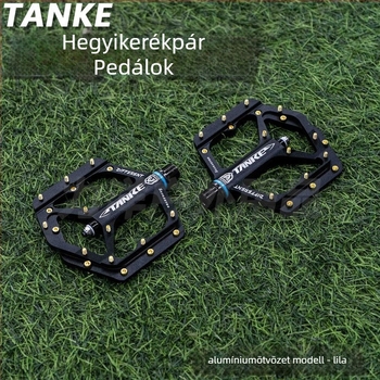 TANKE kerékpár pedál, Nylon/alumínium ötvözet, CNC megmunkálás, DU csapágy, tengely