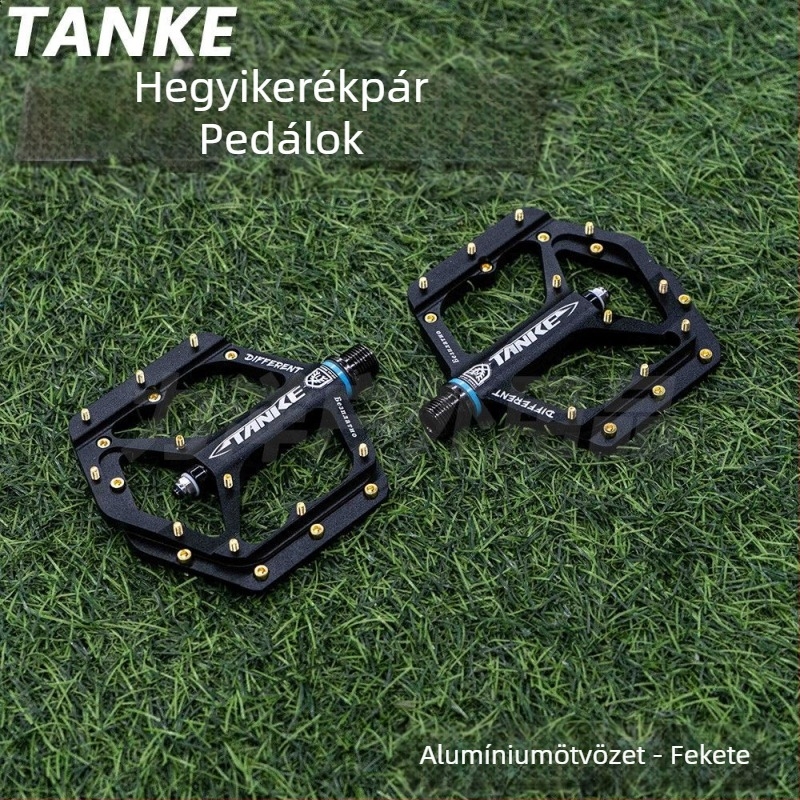 TANKE kerékpár pedál, Nylon/alumínium ötvözet, CNC megmunkálás, DU csapágy, tengely