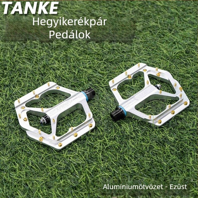 TANKE kerékpár pedál, Nylon/alumínium ötvözet, CNC megmunkálás, DU csapágy, tengely