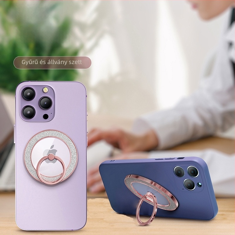 iHod telefonhoz tartozó gyűrűtartó – Ötvözet, Univerzális, Testreszabható