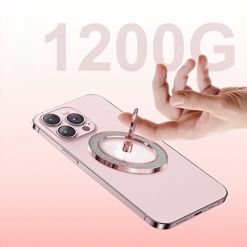 iHod telefonhoz tartozó gyűrűtartó – Ötvözet, Univerzális, Testreszabható