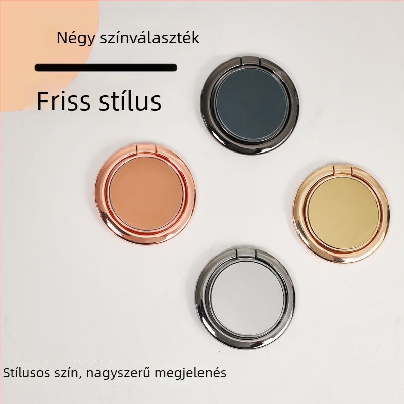 Telefon gyűrűs tartó, cink ötvözet, HY9001, univerzális mobiltelefon-tartó