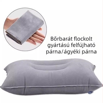 Utazáshoz való felfújható nyakpárna, U-alakú forma, PVC anyag, súly 80 g, egy személy számára