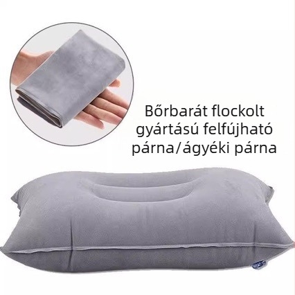 Utazáshoz való felfújható nyakpárna, U-alakú forma, PVC anyag, súly 80 g, egy személy számára