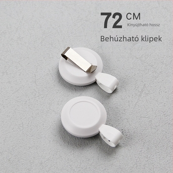 Visszahúzható azonosító kártyatartó orvosok és ápolók számára, badge-klip, műanyagból, logó nyomtatás, testreszabás