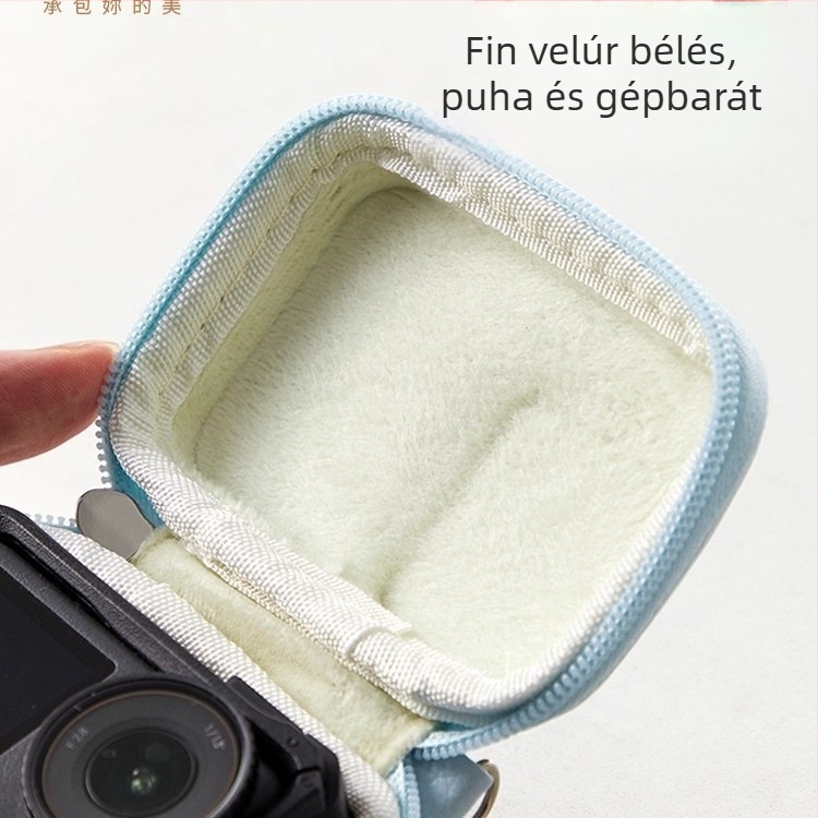 PU merev védőtok DJI Action 5 Pro és Action 4/3 kamera számára, modell FD002, tömeg 45 g