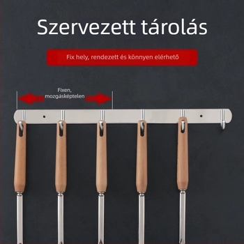 Fúrás nélküli 304 rozsdamentes acél akasztók konyha- és fürdőszoba ajtókhoz — falra szerelhető tároló és ruhatartó, egyszerű, modern stílus, CUPC tanúsítvány