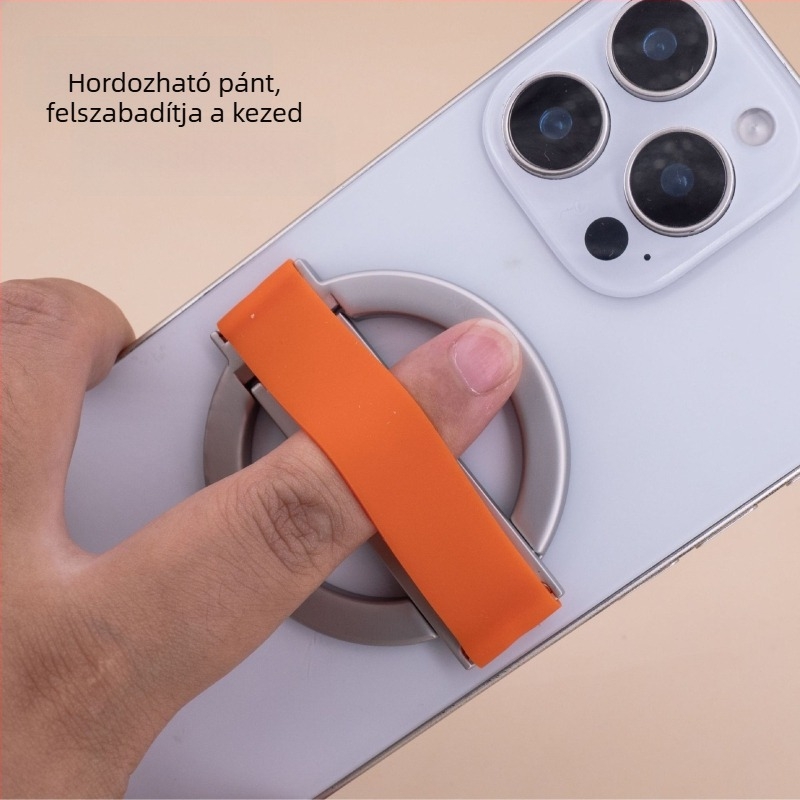 Chaoxin Mágneses Asztali Állvány Telefonhoz – Könnyű Ötvözetből, Univerzális, Többszögben Állítható, Testreszabható
