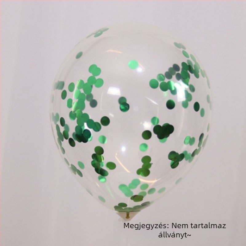 Latex díszítő lufi lánc készlet, kerek lufik nyomtatott logóval — Tingren