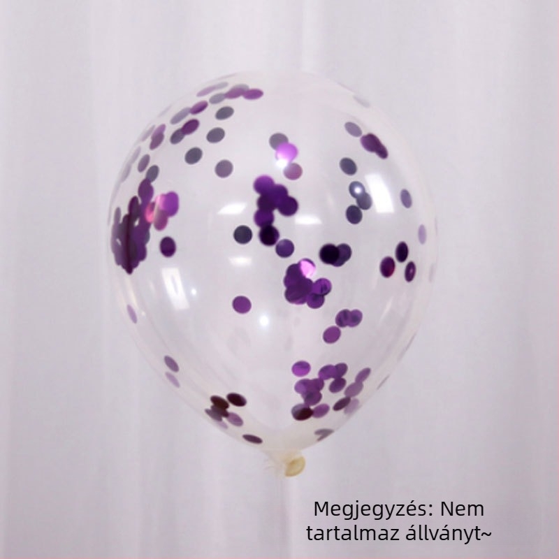 Latex díszítő lufi lánc készlet, kerek lufik nyomtatott logóval — Tingren