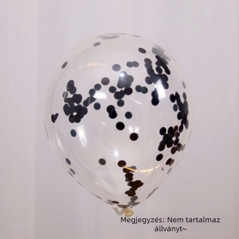 Latex díszítő lufi lánc készlet, kerek lufik nyomtatott logóval — Tingren