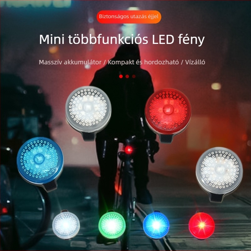 MTB kerék LED világítás, acélszálas kivitel, kerék dekoráció, Fujizhe márka, licencelt magáncímke
