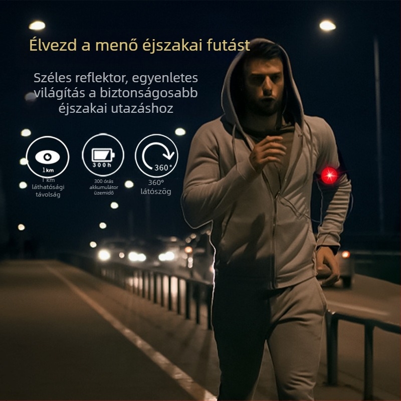 MTB kerék LED világítás, acélszálas kivitel, kerék dekoráció, Fujizhe márka, licencelt magáncímke