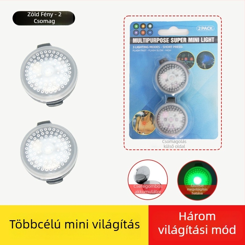 MTB kerék LED világítás, acélszálas kivitel, kerék dekoráció, Fujizhe márka, licencelt magáncímke