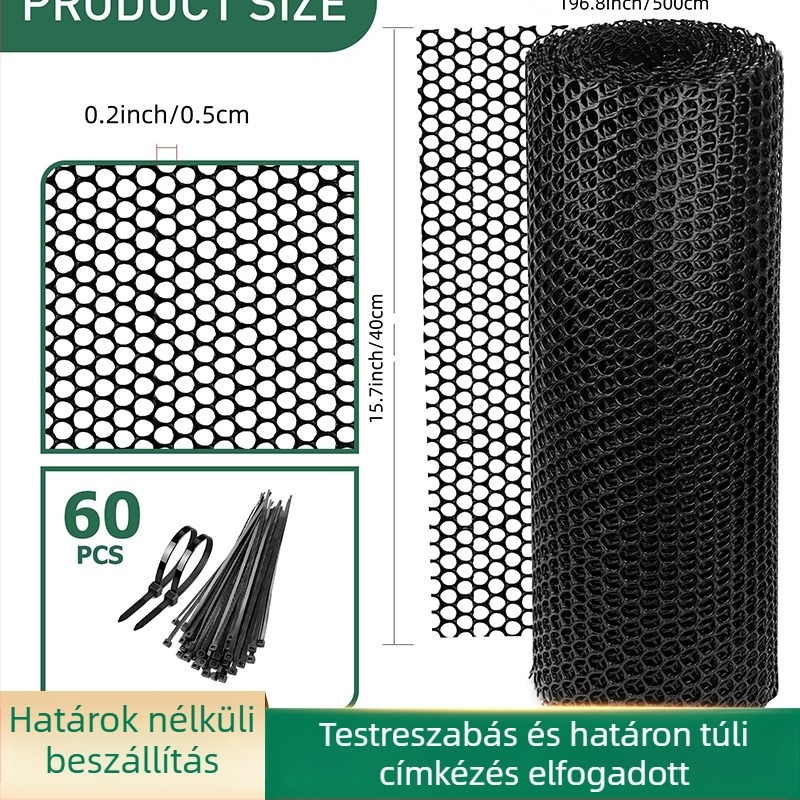 Jinxiang erkélyvédő háló - polipropilén, macska elleni védelem, zuhanás elleni védelem, ablakbiztonsági védelem