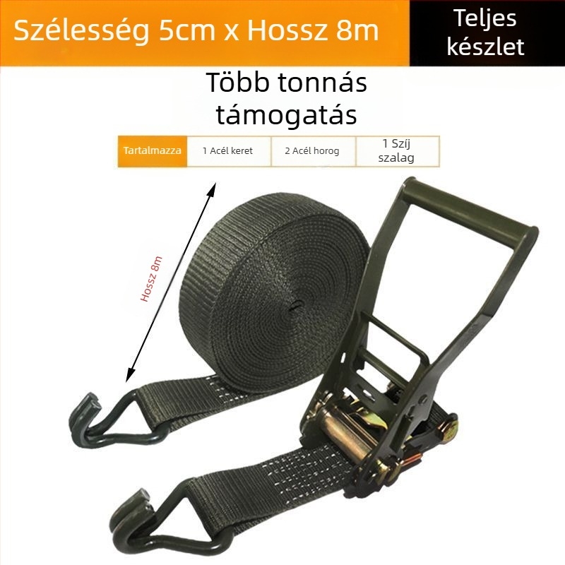 Önzáró kötélfeszítő a rakomány rögzítéséhez – univerzális rögzítő csat