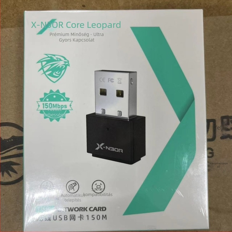 1200Mbps USB vezeték nélküli hálózati adapter, Driver nélküli, kettős sáv 2,4/5GHz, Gigabit Wi‑Fi adapter asztali számítógéphez és noteszgéphez