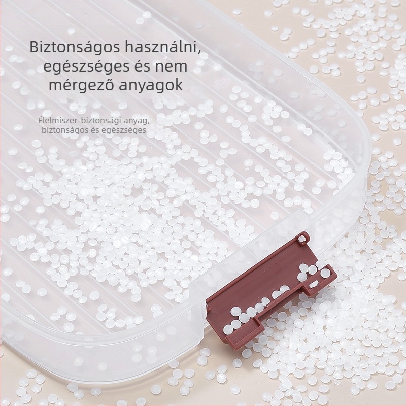 Gombócok gyorsfagyasztó doboza — Xichang márka; Anyag: élelmiszer-minőségű műanyag; Funkció: tárolás és megőrzés; Stílus: egyszerű