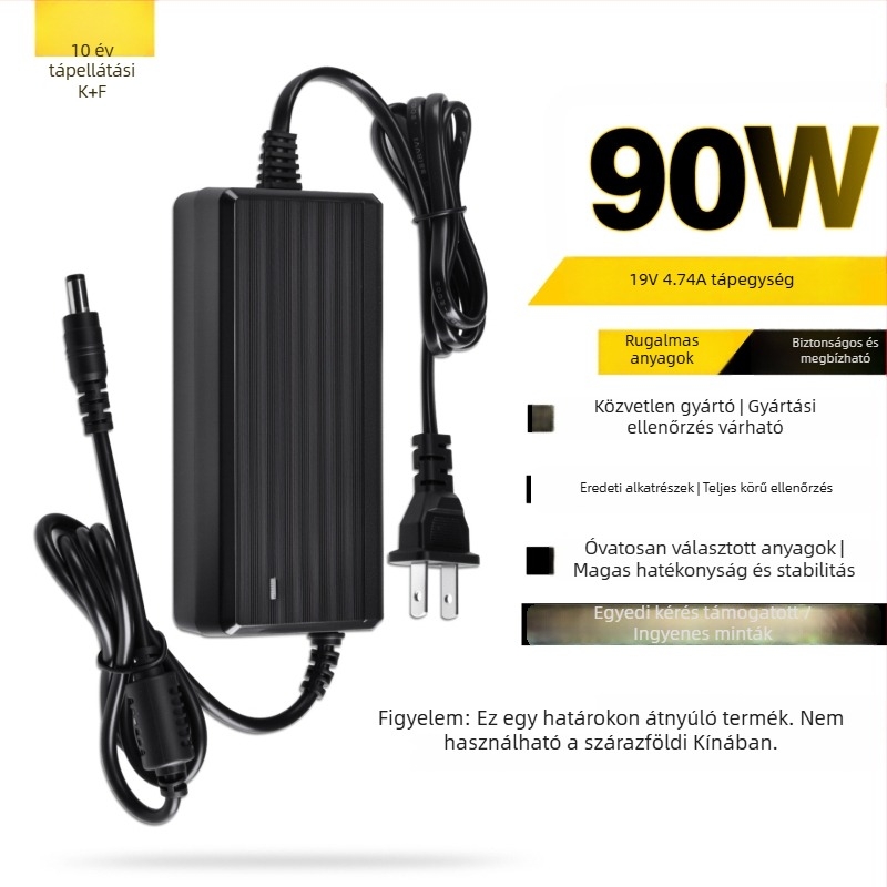 DC tápegység adapter 12V5A, 24V4A All-in-One PC, projektor és fotózás világításához